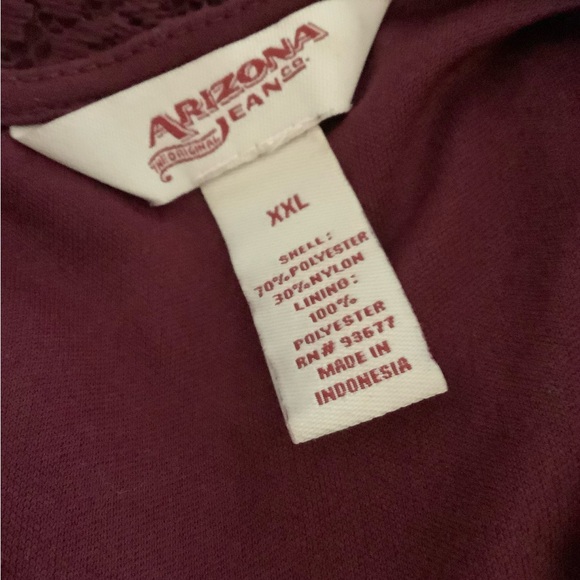 Arizona Jeans Co. lace sleeveless top Junior Plus XXL - Picture 6 of 14